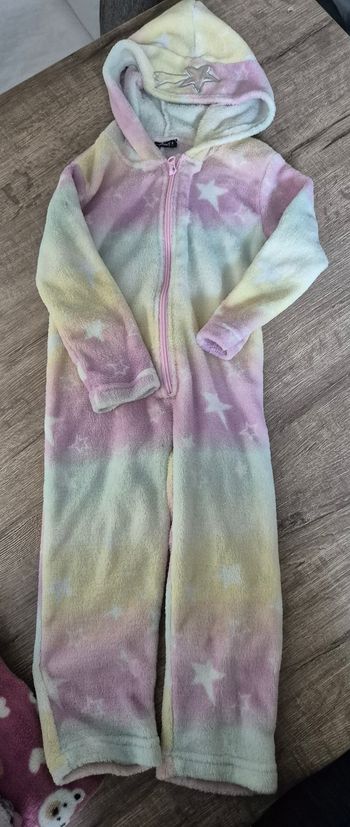 Combinaison pyjama licorne 104cm 4 ans