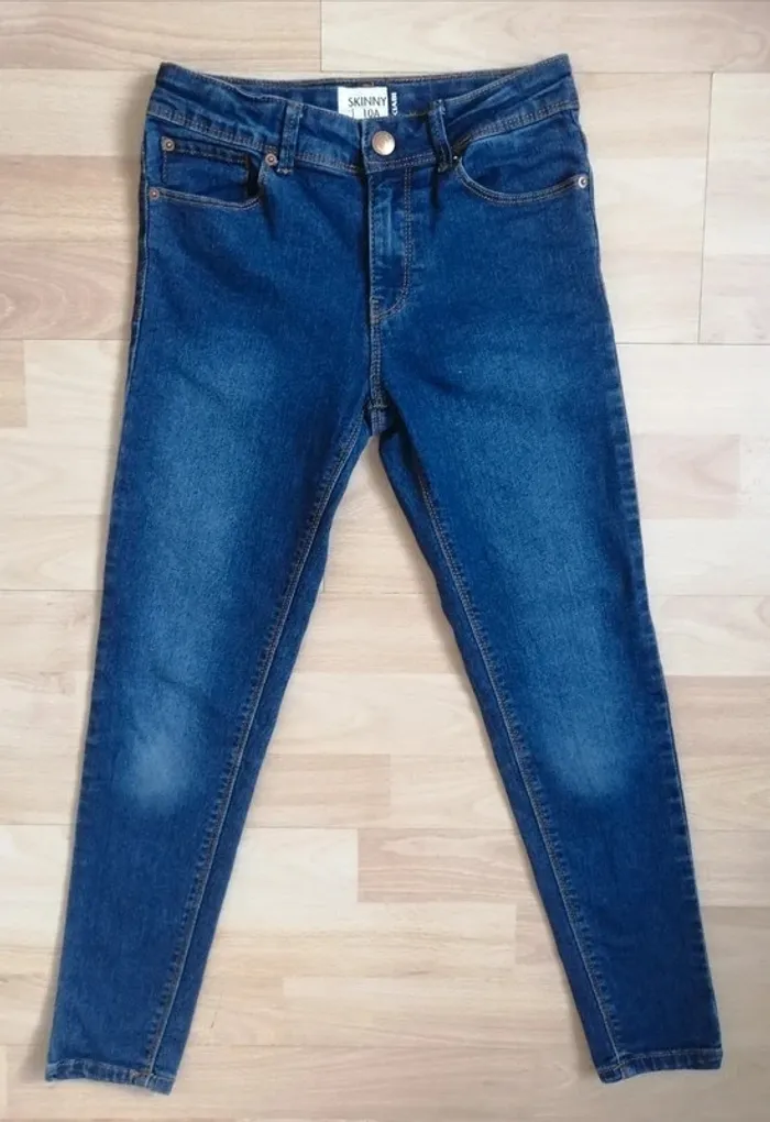 Lot de 2 jeans fille 10 ans Kiabi - photo numéro 6