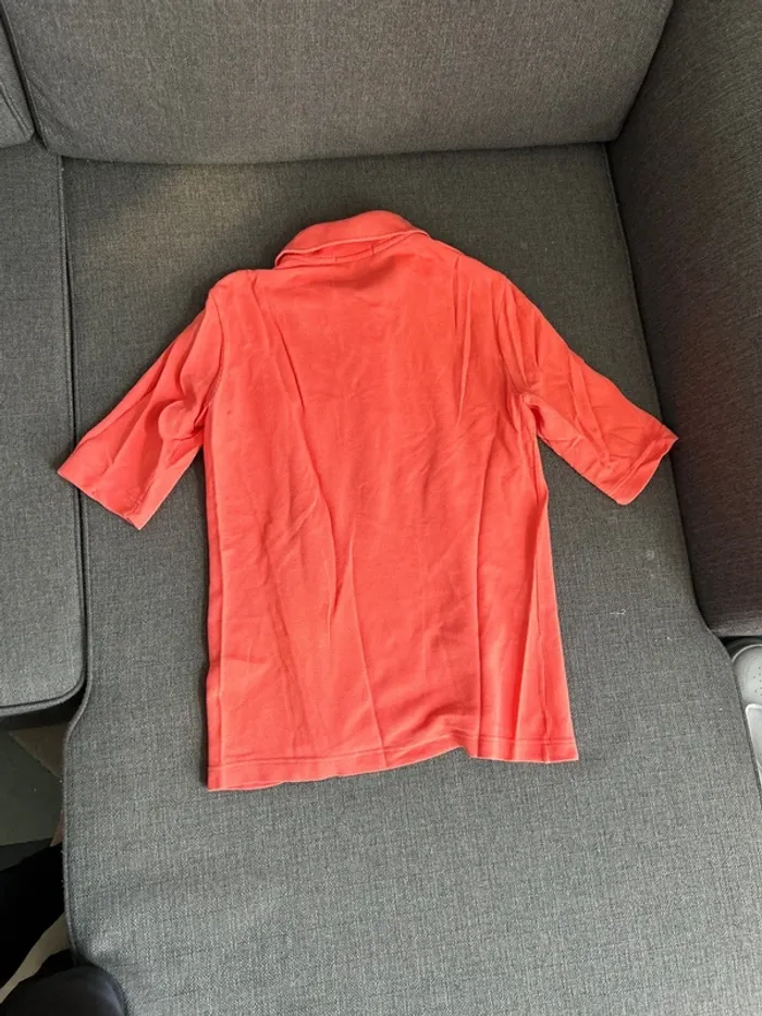 Polo Lacoste femme, manche 3/4, taille 36 - photo numéro 3