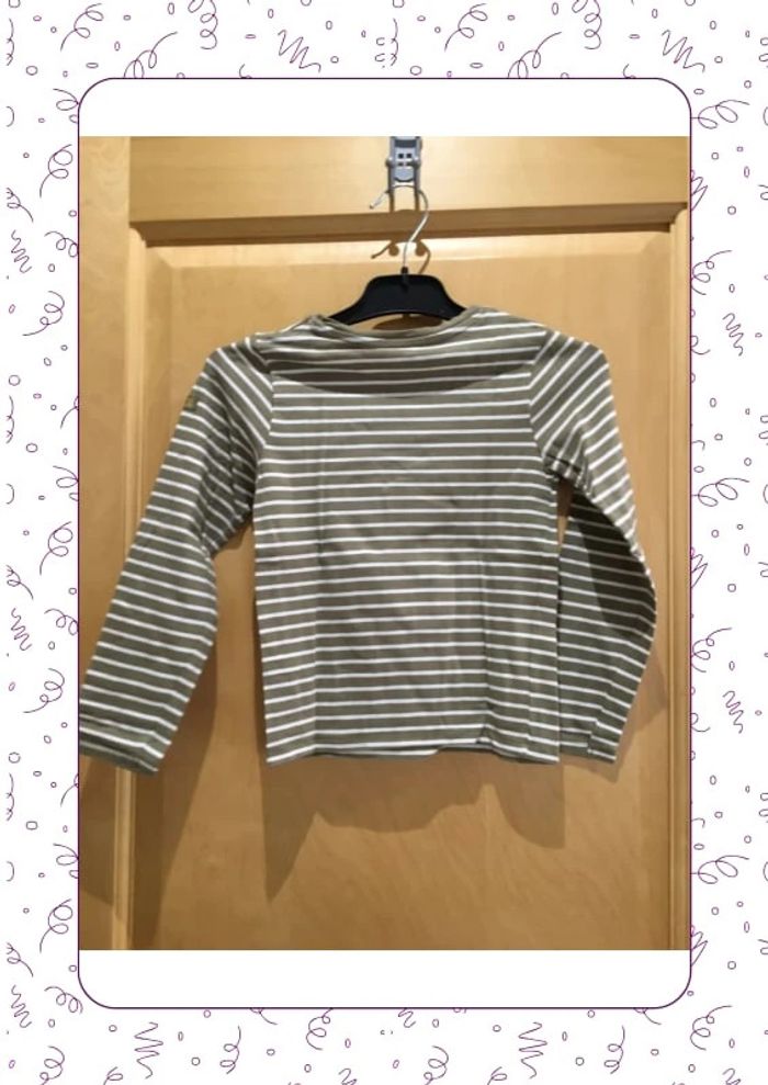 Lot de 3 tee-shirts kaki et blanc orchestra