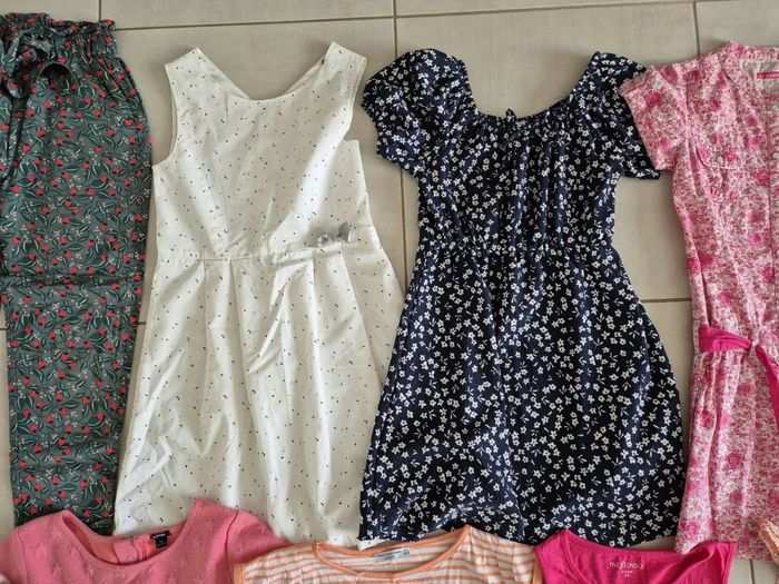 Lot de 12 vêtements fille 10 ans été - photo numéro 4