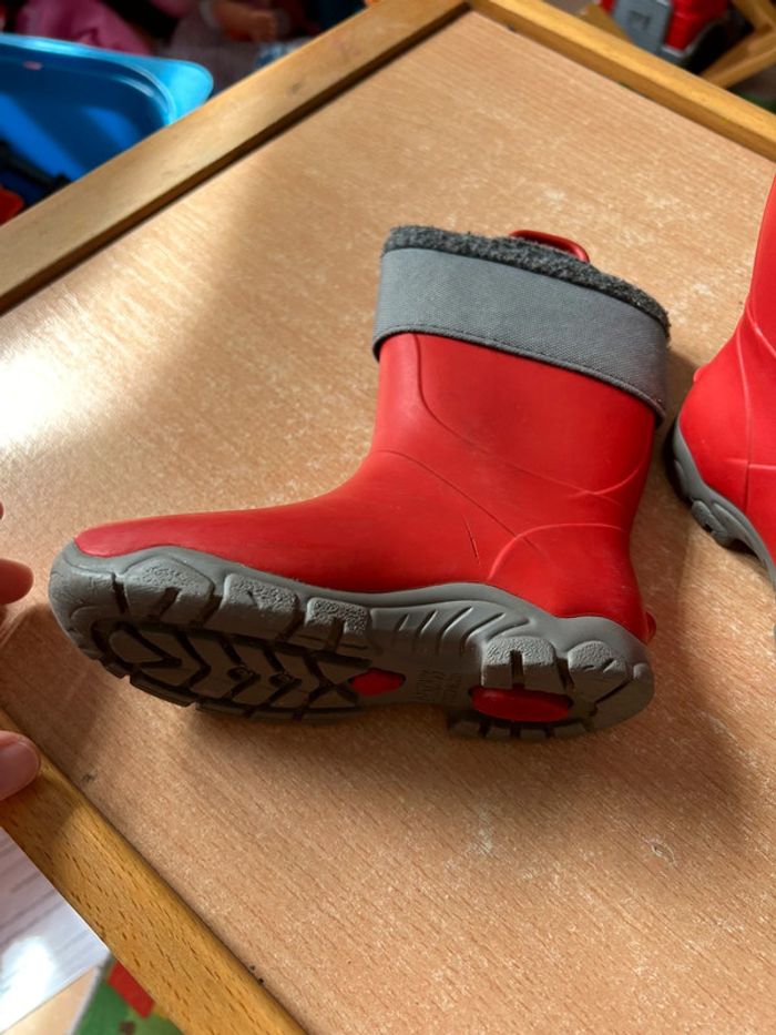 Botte  de pluie ade marque boatillus taille 24/25 - photo numéro 3