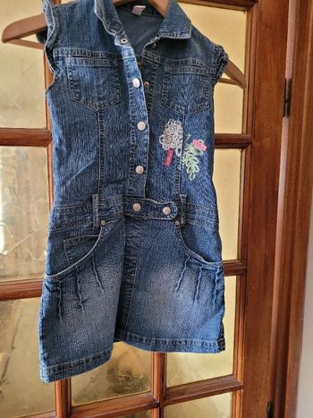 Robe en jean 6 ans