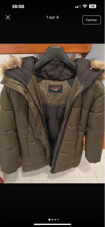 Vends doudoune femme kaki