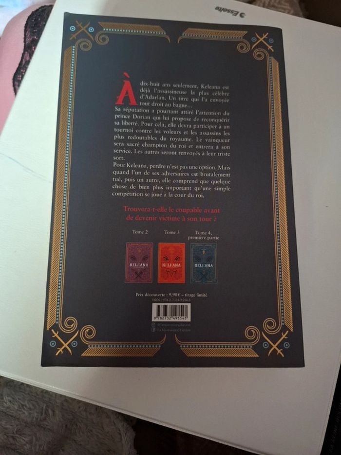 Keleana. Tome 1. L'assassineuse - photo numéro 2