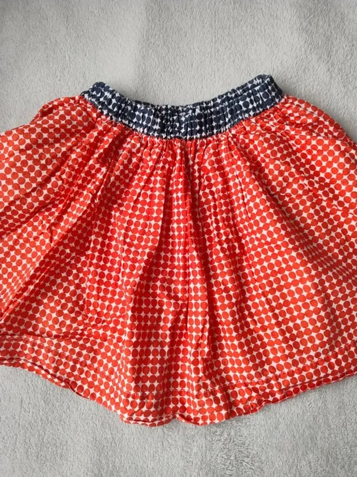 Jupe courte en 100% coton