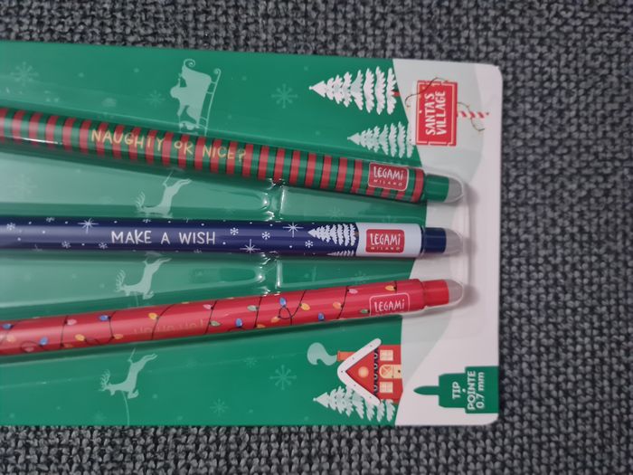 Legami effaçable Noel 2024 Père Noel Lutin Renne 1 Set Neuf Scellé - photo numéro 4