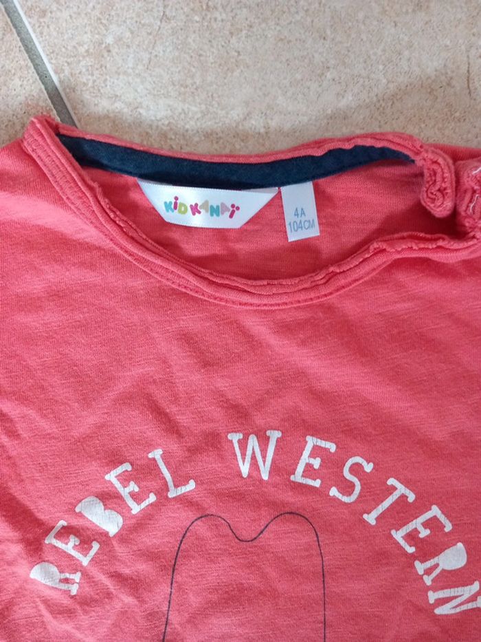 Tee-shirt 4 ans kiabi - photo numéro 3