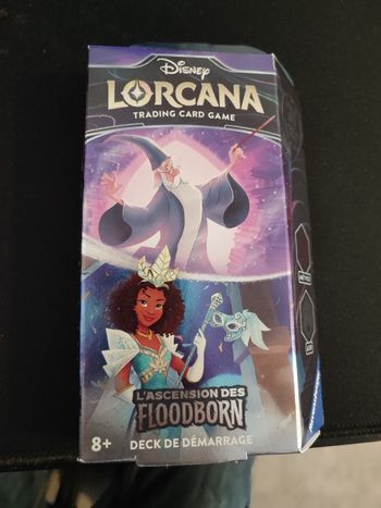 Lorcana deck de démarrage scellé améthyste acier chapitre 2 (avec le booster)