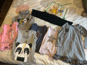 Robe haut pulls fille 6 ans