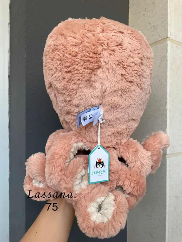 Peluche Jellycat Odell Octopus - photo numéro 5