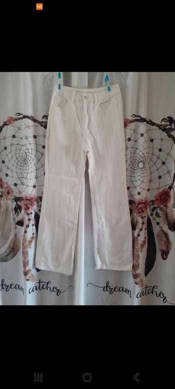 Pantalon jeans large