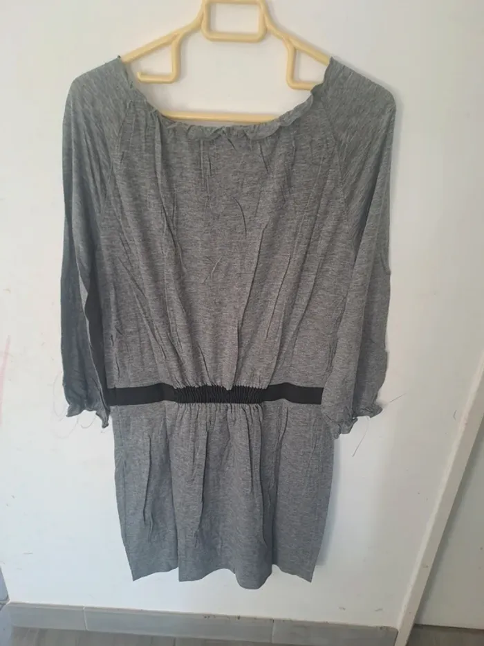 Robe légère gris noir EKYOG Taille L - photo numéro 14