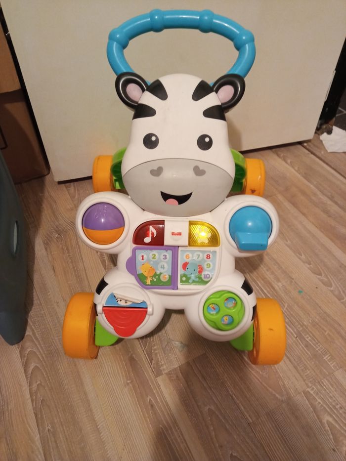 Trotteur Zèbre Fisher Price