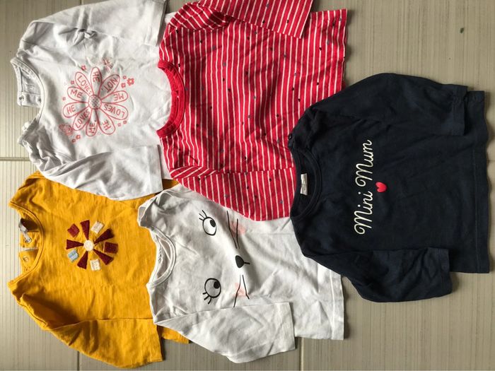 Lot sous pull bébé fille - photo numéro 2