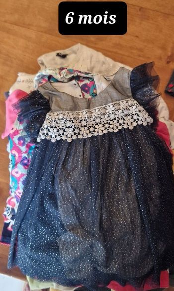 Gros lot vêtements fille 6 mois 37 pièces !