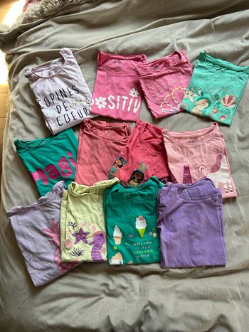 Lot vêtements fille 10 ans