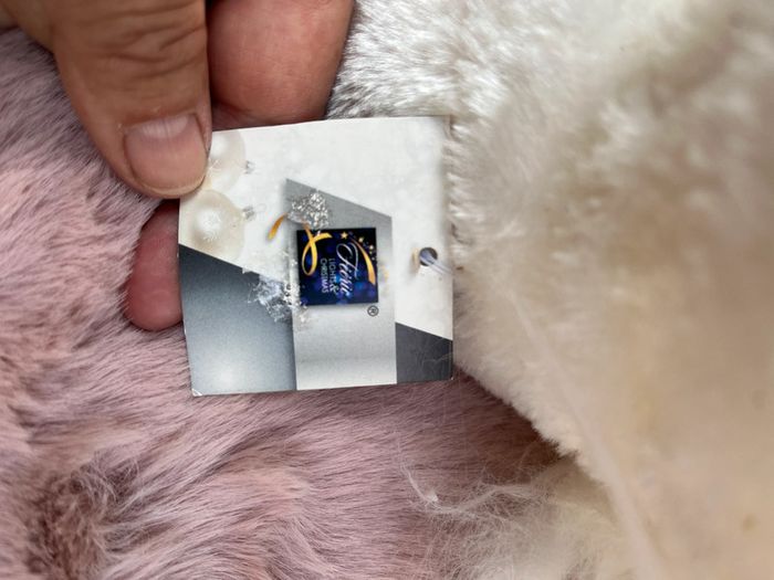 Tête de licorne peluche féérique a crochet au mur - photo numéro 6