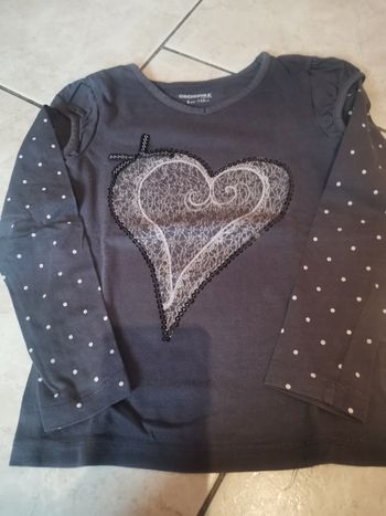 T-shirt ML fille 8 ans orchestra