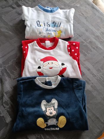 Lot 3 pyjamas 23 mois