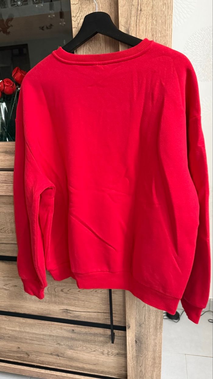 Sweat rouge kiabi - photo numéro 2