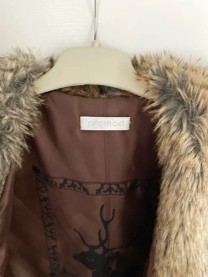 Veste sans manches fausse fourrure - photo numéro 6