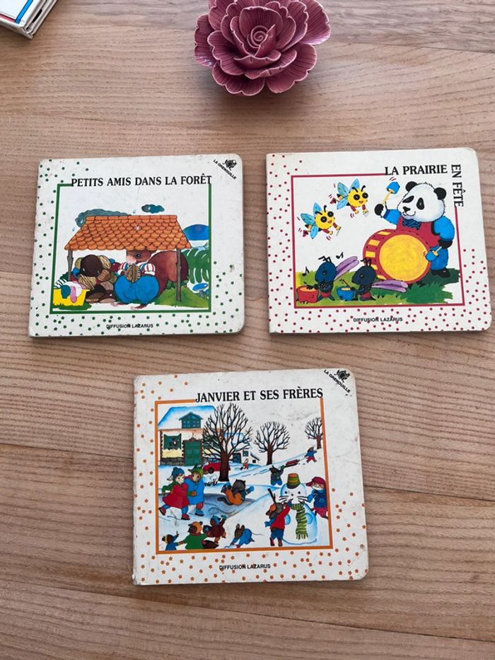 Trois livres lazarus