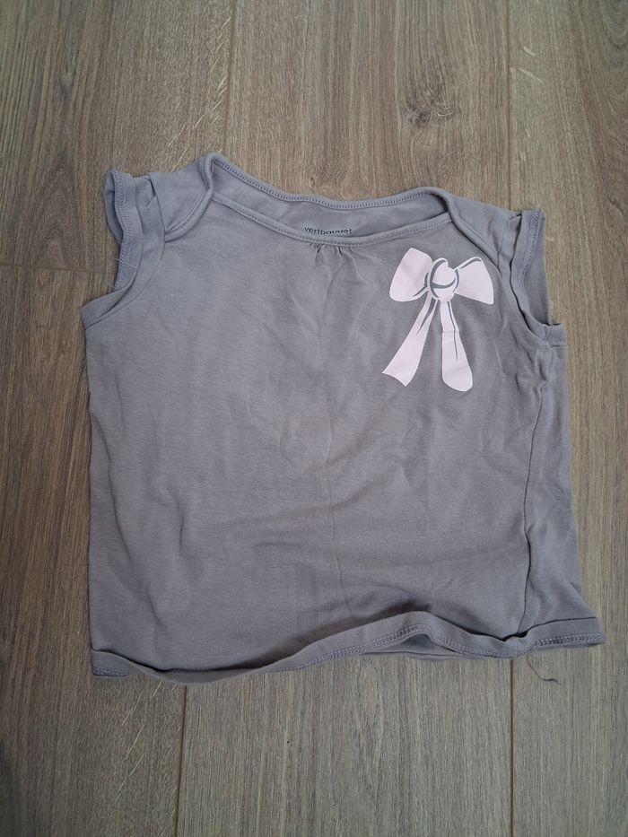 Lot de 6 t shirts fille 24 mois - photo numéro 4