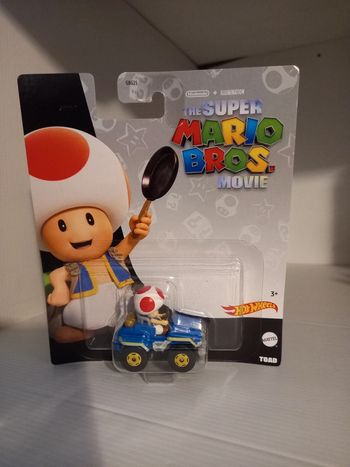 Hotwheel mario kart toad