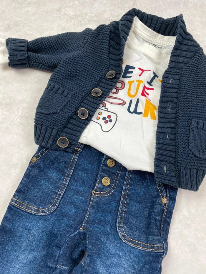 Tenue garçon « gamer » 3 mois - photo numéro 2