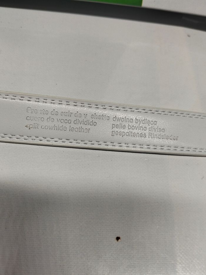 Ceinture en cuir Massiliano Sergio - photo numéro 5