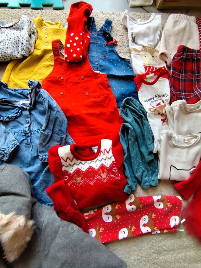 Lot vêtements fille 18 mois - photo numéro 6