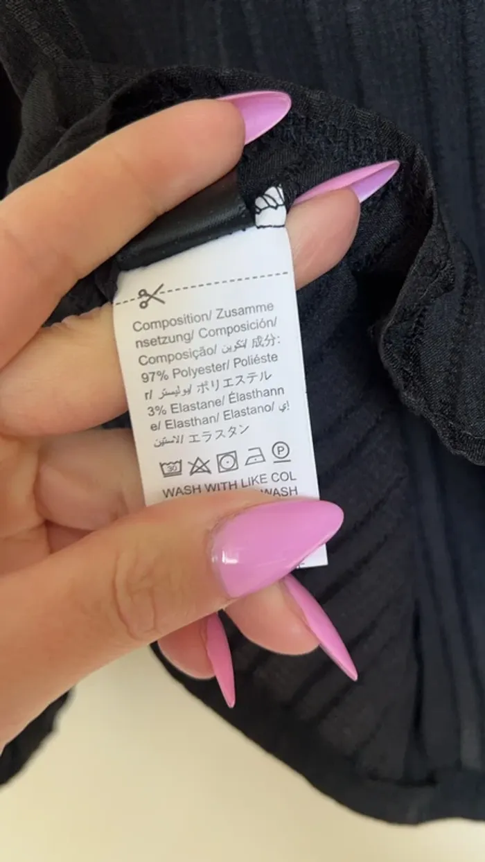 Chemise en dentelle T36 Neuve 🖤 - photo numéro 7