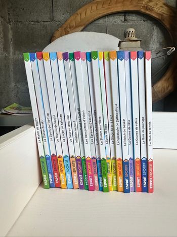 📚✨ Lot livres McDonald’s – Collection complète 2024 “Esprit Sportif” ✨🏅