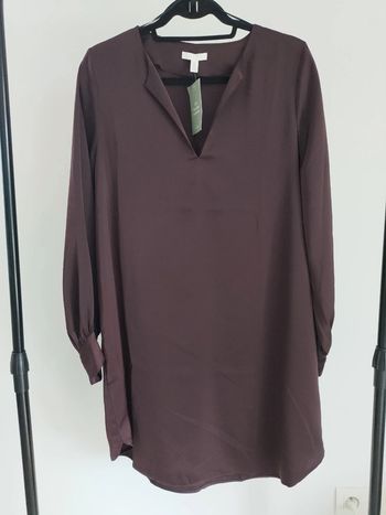 H&M robe marron S