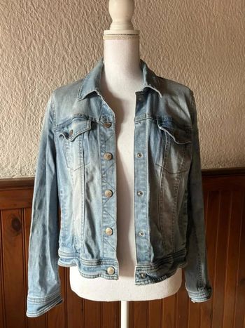 Veste en jean délavée Camaïeu - Indémodable - Taille XL / 42