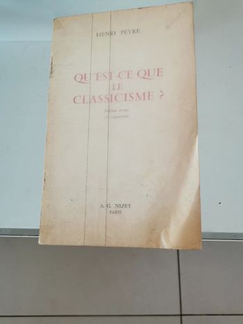 Qu'est ce que le classicisme ?