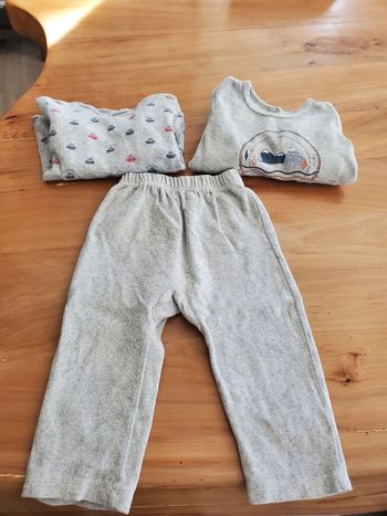 Pyjamas hiver 24 mois