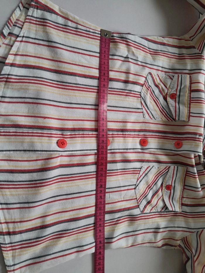 Petite chemise rayée  lee 68 quenn fast cars - photo numéro 6