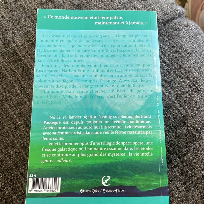 Livre SF tome 1 nouveau monde - photo numéro 2