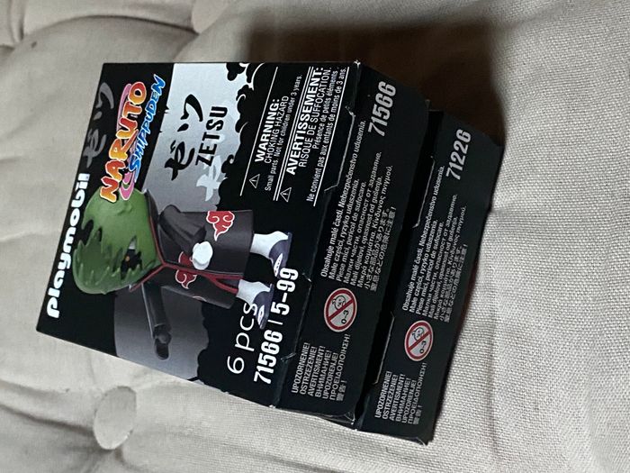 Playmobil naruto shippuden : figurines de Zetsu et Itachi, neufs, sous scellé. - photo numéro 5
