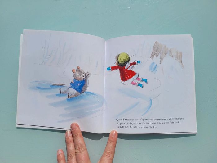 Livre couverture souple, l'école des loisirs, Minusculette en Hiver, 3-6 ans - photo numéro 5