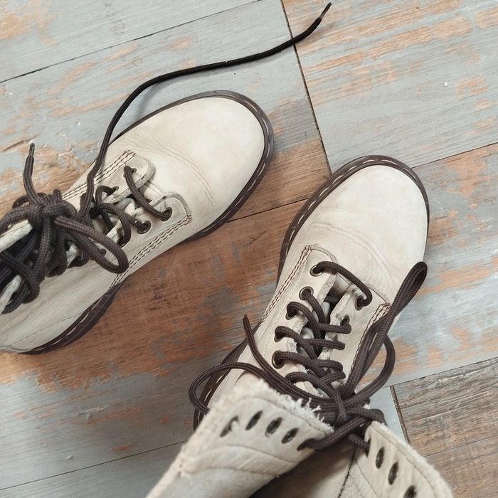 Dr. Martens Vintage Made in England Taille 36 - Daim Rare & Collector 🤍 - photo numéro 4