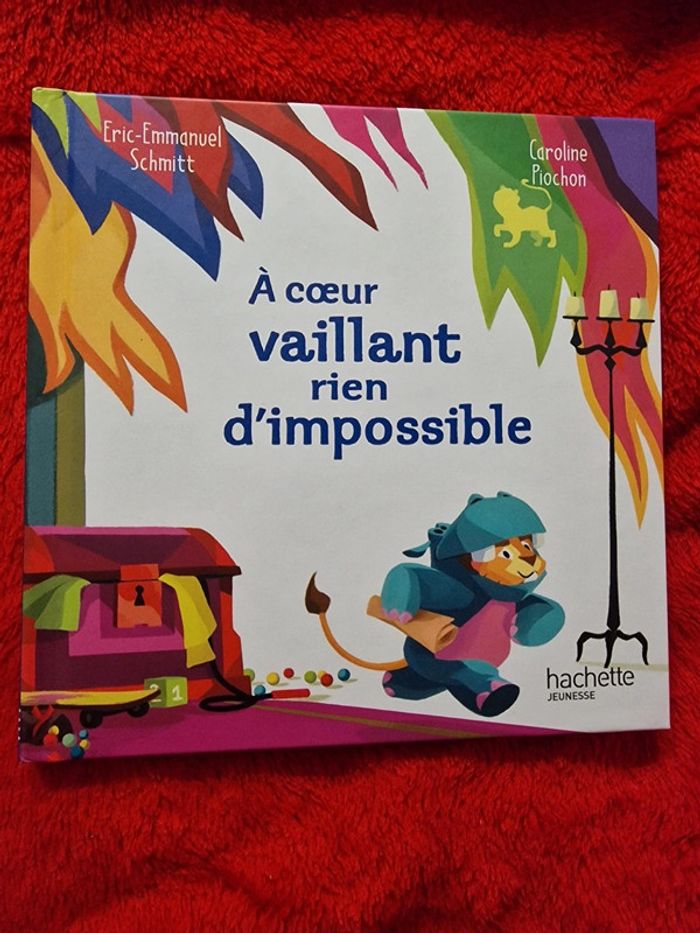 Livre à cœur vaillant rien d'impossible
