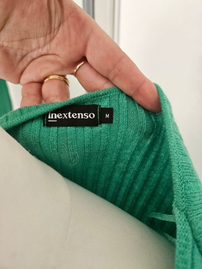 Pull femme col V taille M - photo numéro 4