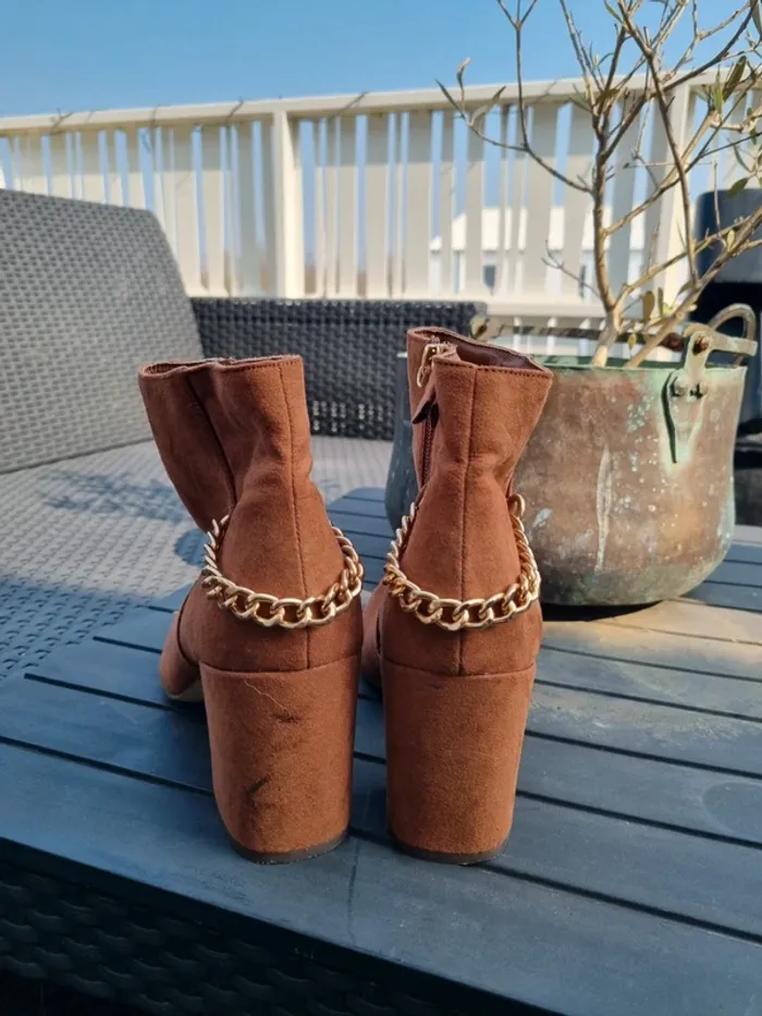 Bottines camel t39 - photo numéro 4