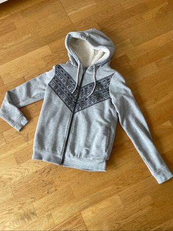 Veste capuche s fourrée