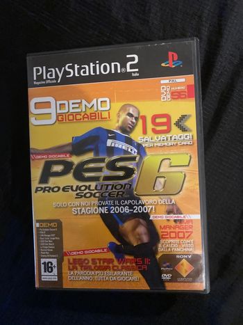 PES 6 ps2 demo