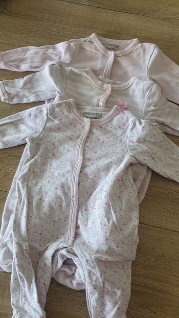 Petit lot vetement bébé fille 3 mois printemps été