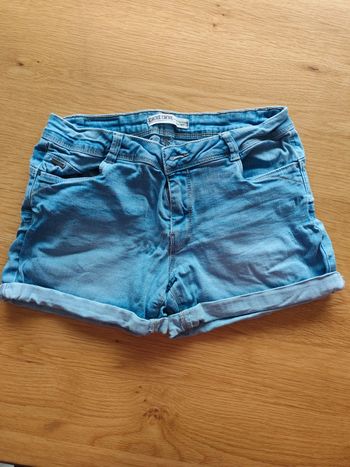 Short en jeans